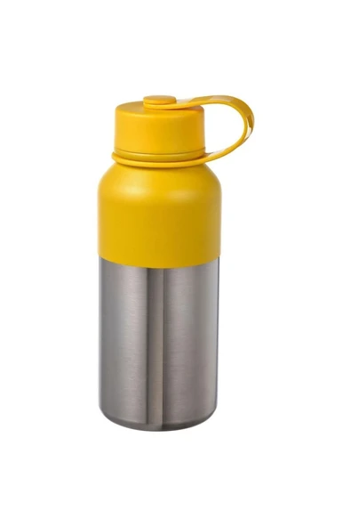 IKEA Hetlevrad Termos - Paslanmaz Çelik - Sarı 0,5 Lt