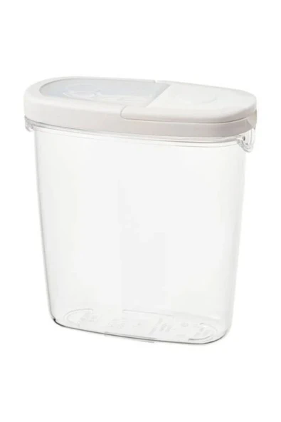 IKEA Premium Ürün Kaliteli Üretim Dayanıklı Kullanışlı Pratik Kullanım 8x18 Cm Erzak Saklama Kabı