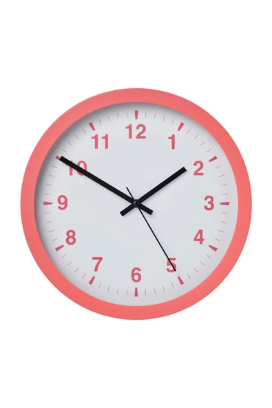 IKEA Tjalla Duvar Saati Pembe 28 Cm 70540887