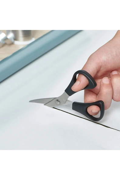 IKEA 3'lü Mutfak Makası Seti 12 cm; 13 cm ve 14 Cm İkea 3 Adet Makas Paslanmaz Çelik Sebze Makası - 4