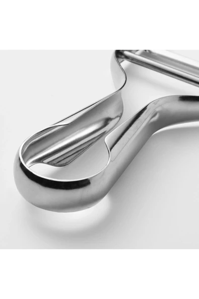 IKEA 2'li Set Metal Soyacak Sapan Ve Düz Soyma Bıçağı İkea Patates Soyacağı - 5