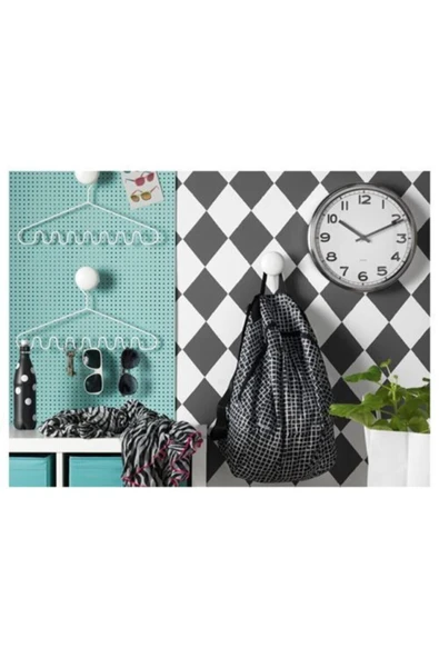 IKEA PUGG duvar saati, paslanmaz çelik, 32 cm - 5