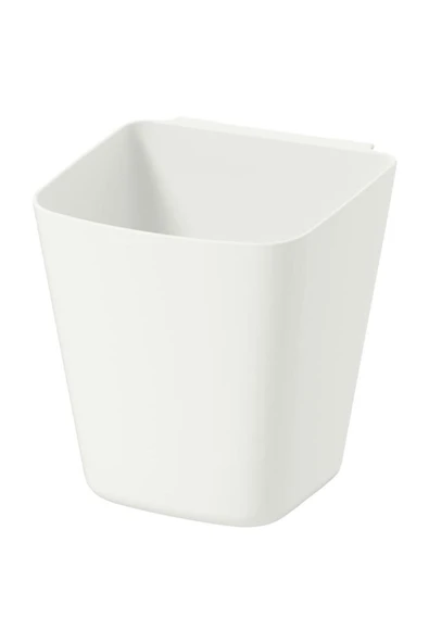 IKEA Sunnersta Askılı Raf Düzenleyici Kutu - 12x11 Cm - Beyaz