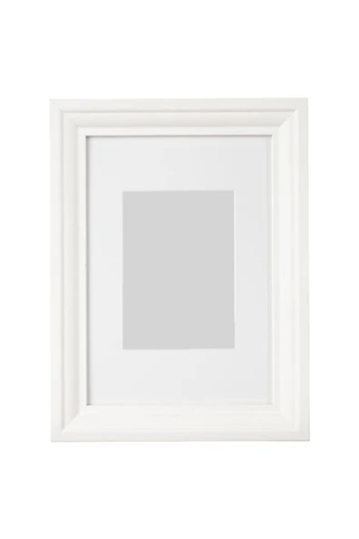 IKEA Edsbruk Beyaz Çerçeve, Beyaz, 21x30 Cm