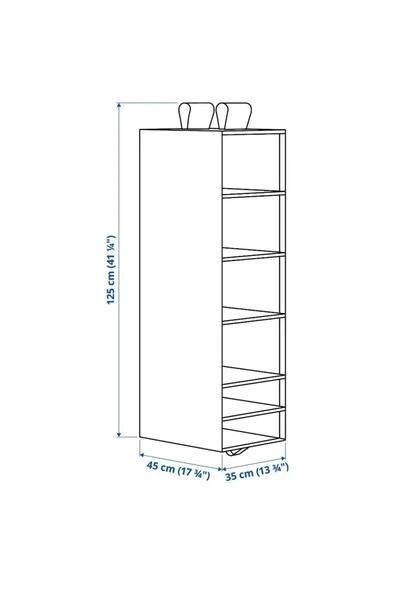 IKEA Skubb Bölmeli Düzenleyici Beyaz - 6