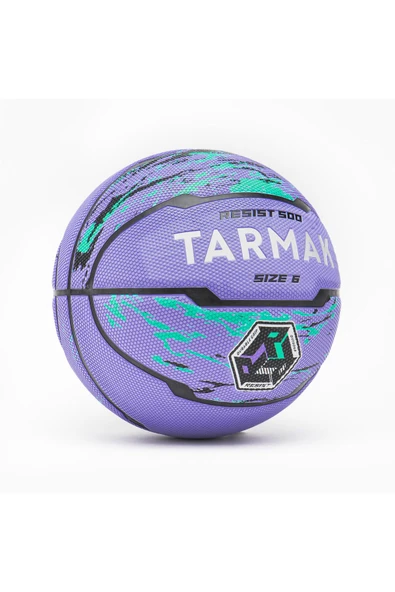 Decathlon Tarmak Basketbol Topu R500 - 6 Numara - Mor Turkuaz - 2