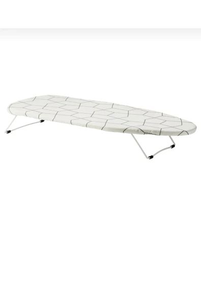 IKEA Mini Ütü Masası Siyah Beyaz 73x32 - 4