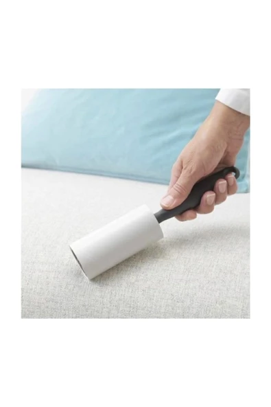 IKEA Bastis Tüy Kıl Toz Toplayıcı Toplama Rulosu Gri Ve Ikea Yedek 12'li Paket - 2