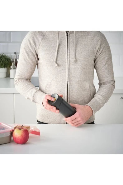 IKEA Undersöka Termos Matara Siyah 400ml - 4