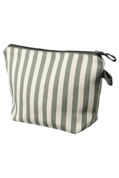 IKEA Varantennmal 25x20x10 Cm Makyaj Çantası Ekru Yeşil Modern Tasarım 431550