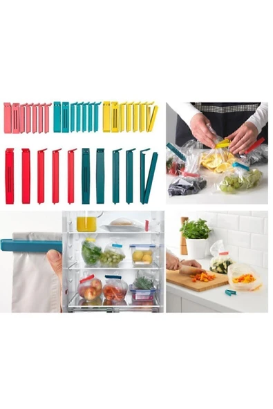 IKEA Bevara Saklama Poşeti Mandalı 26 Parça