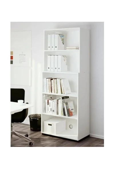 IKEA Fluns 4 Lüç Set Beyaz Kutu Klasör Dosyalık Magazinlik Evrak Dergi Dosyası 4. Adet - 2