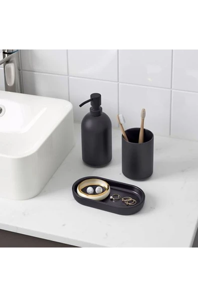 IKEA Gansjön Banyo Seti, Siyah - 2