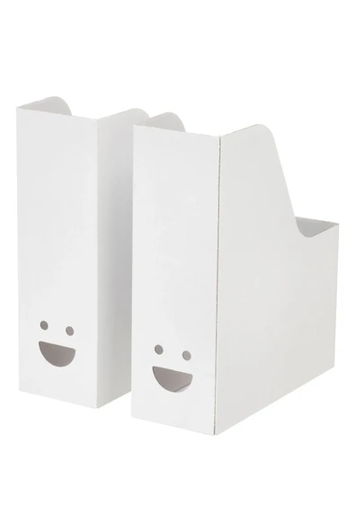 IKEA "TJABBA dosyalık, beyaz, 8 adet"