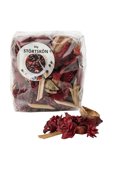 IKEA Störtskön Kırmızı 90 G Kurutulmuş Çiçek