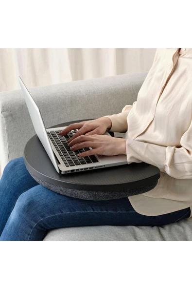 IKEA Öjulf Laptop Desteği - Gri - 52x38 Cm - 4