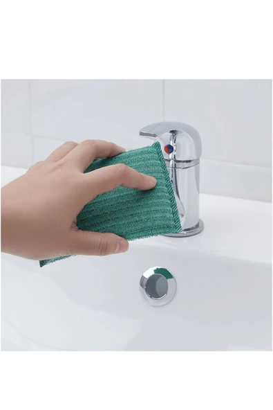 IKEA PEPPRIG ÇOK RENKLİ 28X28 CM OVALAMA SÜNGERİ 3 PARÇA - 3