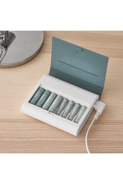 IKEA Ladda Şarj Edilebilir Pil, Hr6 Aa 1.2v, Pil Kapasitesi: 1900 Mah. - 5