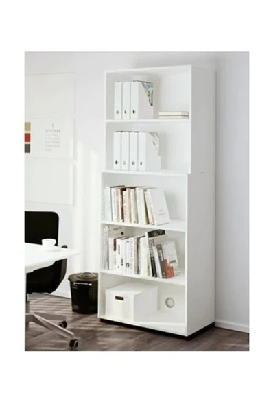 IKEA Fluns 4 Lüç Set Beyaz Kutu Klasör Dosyalık Magazinlik Evrak Dergi Dosyası 4. Adet - 3