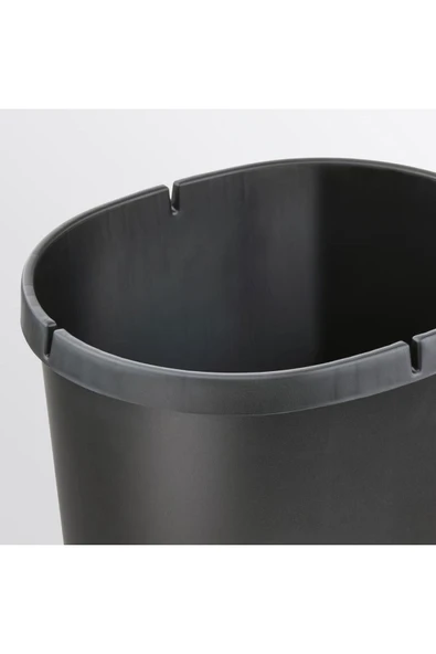 IKEA Hölass Plastik Çöp Kutusu - Siyah - 8 Lt - 5