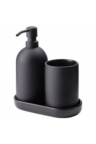 IKEA Gansjön Banyo Seti, Siyah