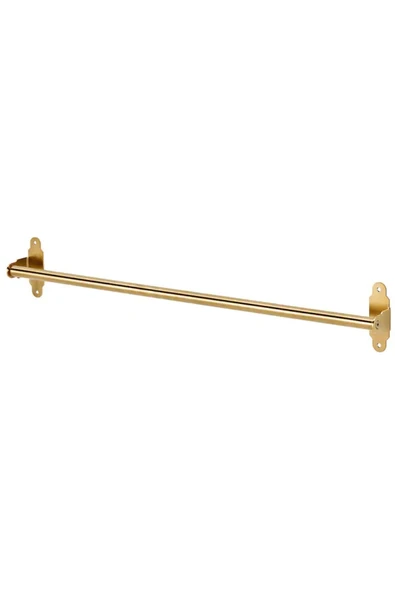IKEA Hultarp 80 Cm Altın Dore Pirinç 80 Cm Çelik Mutfak Banyo Duvar Rayı - 1