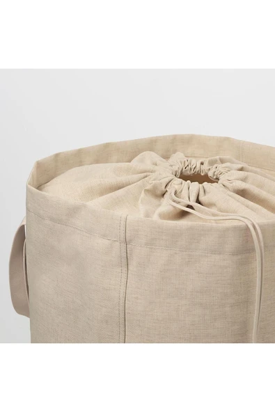 IKEA Çamaşır Torbası 100 Litre Naturel Bej Renk Kirli Çamaşır Sepeti - 6