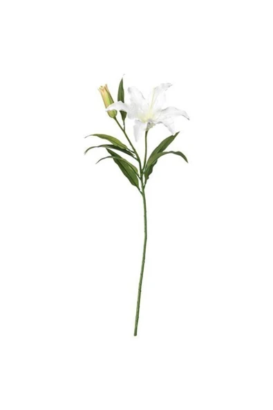 IKEA Smycka Yapay Çiçek, Zambak-beyaz - 2