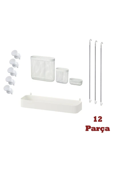 IKEA SKÅDIS 12 Parça çok amaçlı pano parçası impala ticaret