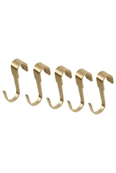 IKEA Pratik Ürün Kaliteli Üretim Kullanışlı Kullanımı Kolay Şık Tasarım İdeal 5 Adet 7 Cm Kanca HULTARP - 1