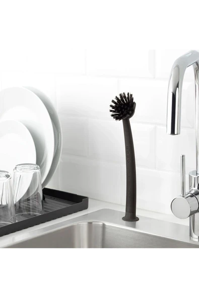 IKEA Rinnig Bulaşık Fırçası 29 cm, Siyah