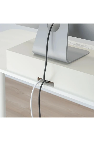 IKEA ELLOVEN monitör yükseltici, beyaz, 47x26x10 cm - 5