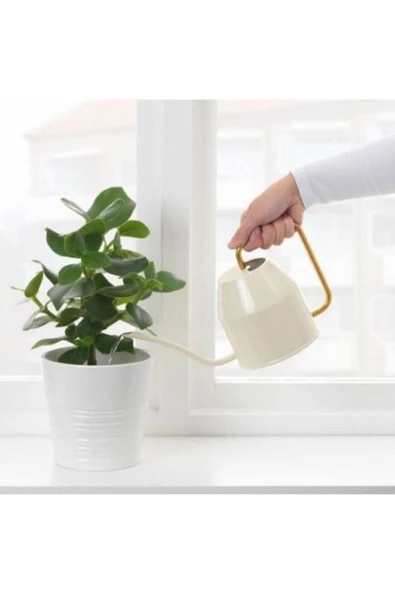 IKEA İKEA VATTENKRASSE sulama kabı, krem-altın rengi, 0.9 lt
