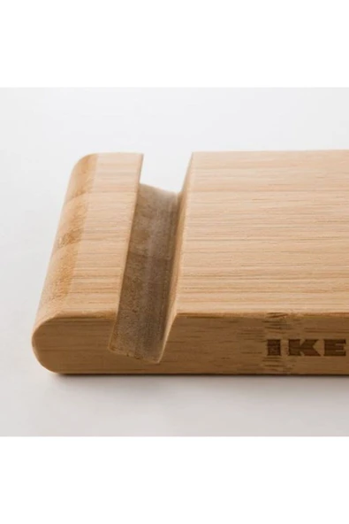IKEA Bergenes Telefon Tutucu - Tablet Standı, Bambu, 13 x 8 cm - 2