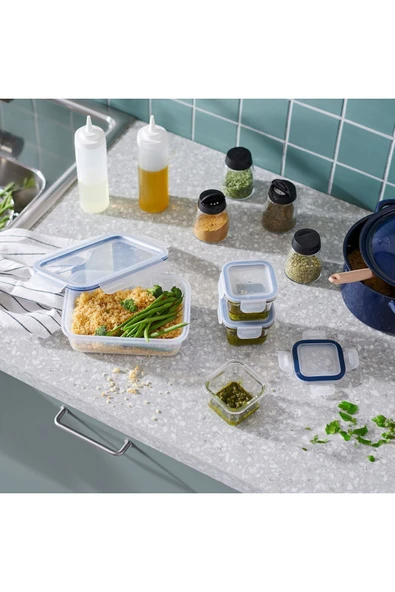 IKEA GRILLTIDER sos şişesi, şeffaf, 330 ml, 2 adet - 5