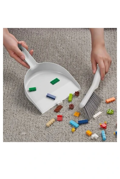 IKEA Pepprıg faraş süpürge gri 26x18x8 cm - 2