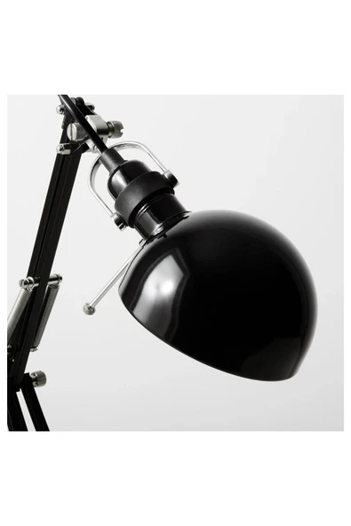 IKEA FORSÅ siyah 35 cm çalışma lambası - 6