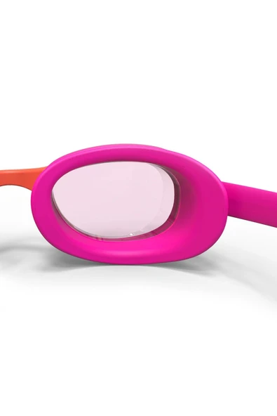 Decathlon Çocuk Yüzücü Gözlüğü - Pembe/turuncu - Şeffaf Camlar - Xbase 808PSERI - 5