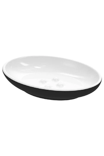 IKEA Ekoln Katı Sabunluk, Koyu Gri 13x9 Cm