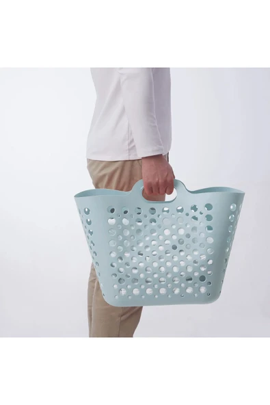 IKEA Slıbb Mavi Çamaşır Sepeti 30567765 - 3
