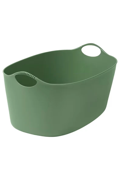 IKEA 60 x 40 Yeşil 35 lt Esnek Büyük Çamaşır Sepeti Polietilen Yok 35 L Yeşil Plastik - 2