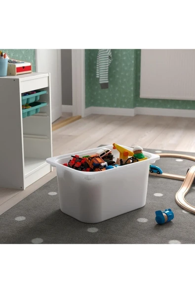 IKEA Trofast Saklama Kutusu, Beyaz, Düzenleme Kutusu - 2