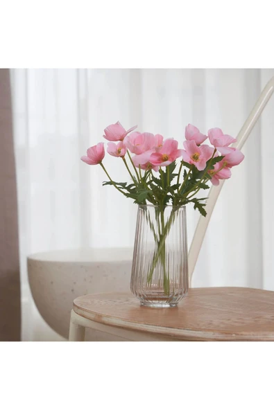 IKEA Smycka Dekoratif Çiçek Pembe 27cm 30560151 - 2