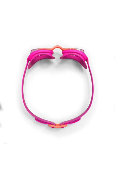 Decathlon Çocuk Yüzücü Gözlüğü - Pembe/turuncu - Şeffaf Camlar - Xbase 808PSERI - 4