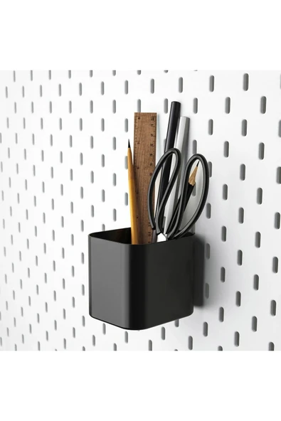 IKEA Skadıs 8x9 Cm Kutu Siyah Çok Amaçlı Pano Parçası Kutu - 2