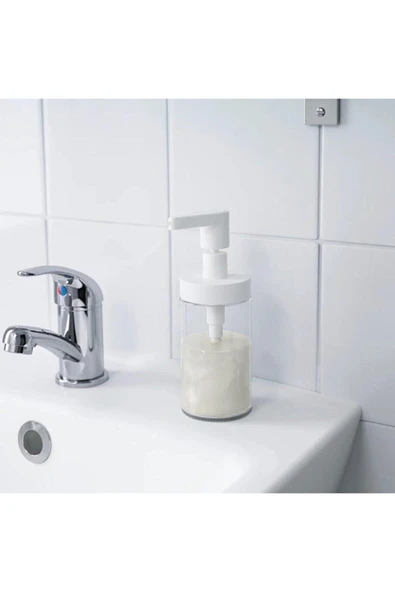 IKEA 3 Lü Sıvı Sabunluk Cam 250ml  YükseklikX 17 cm - 2