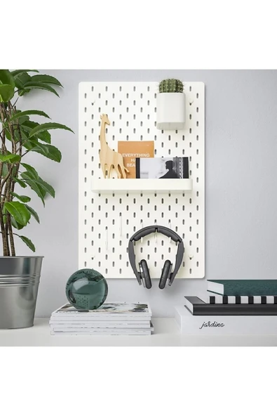 IKEA Skadıs 5 Adet 6 Cm Çok Amaçlı Pano Parçası Çelik Kanca Askı - 4