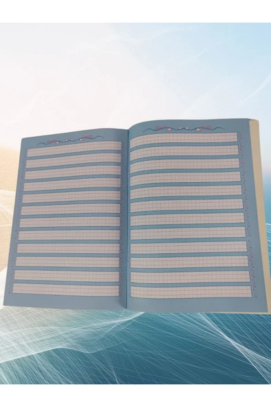 İNCİ DEFTER İNCİ Kılavuz Çizgili Yazı Defteri Büyük Boy Güzel Yazı Defteri 32 Yaprak - 3