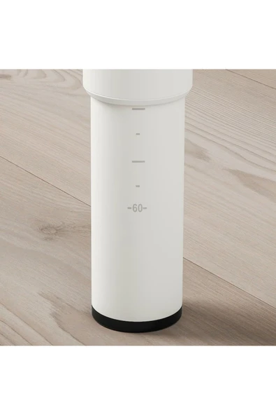 IKEA OLOV Beyaz Ayarlanabilir Ayak 60-90 Cm Yükseklik Ayarlı Çelik Masa Çalışma Masası Ayağı 1 Adet - 3