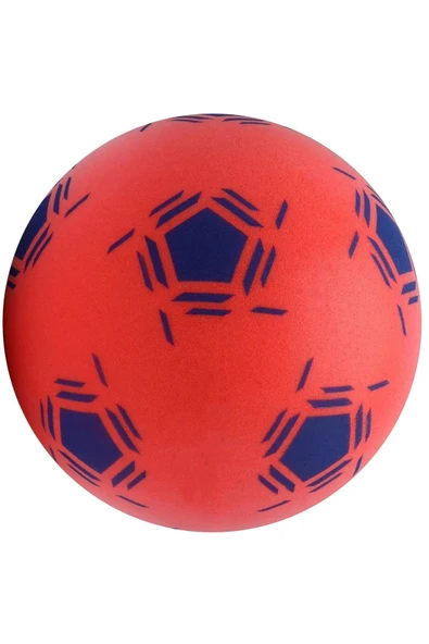 Decathlon Sünger Futbol Topu 3 Numara - Kırmızı Top Ses Yapmayan Futbol Topu - 2